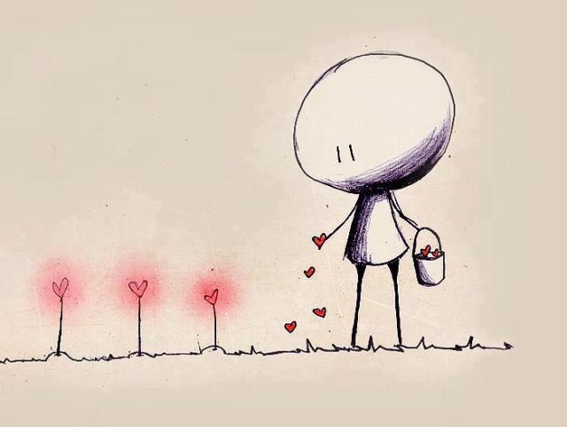 Sowing the seeds of LOVE...