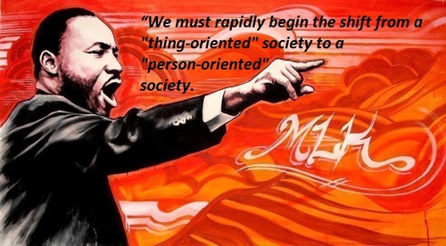 “People were created to be loved, things were created to be used; the reason why the world is in chaos right now is because things are being loved, and people are being used.” ~unknown