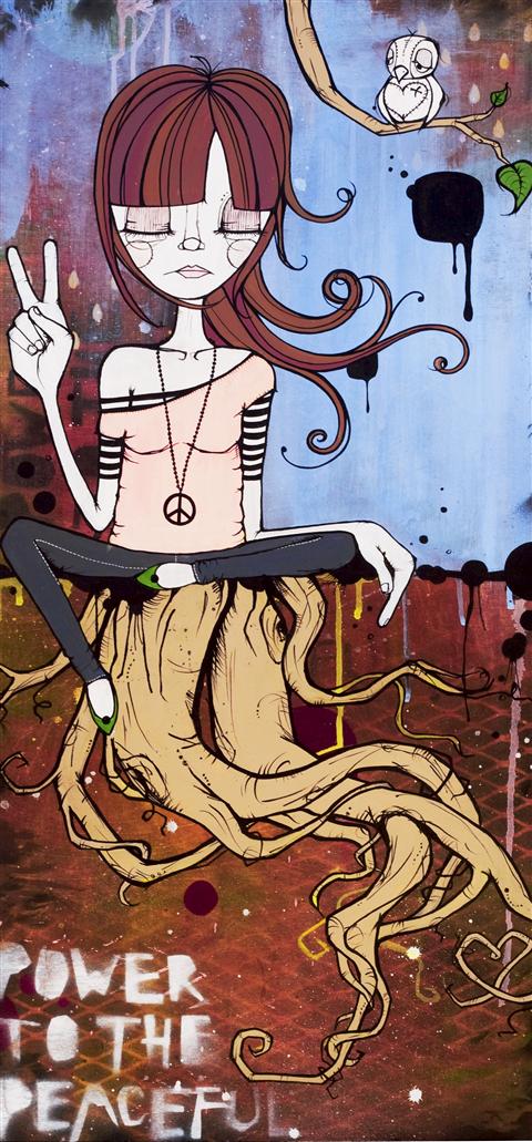 Power to the Peaceful.