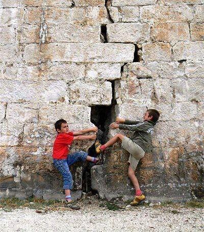 Tear down the walls that divide us all.