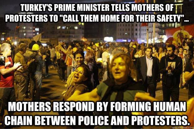 Wow. This is awesome. Power to all the strong, beautiful mothers of the world. Unite!