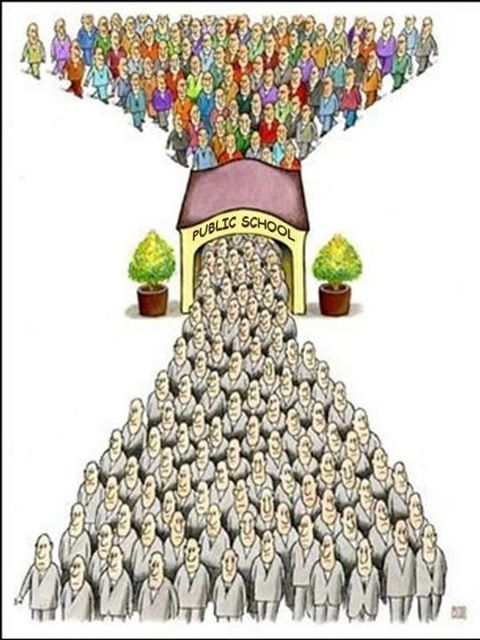 “I've noticed a fascinating phenomenon in my thirty years of teaching: schools and schooling are increasingly irrelevant to the great enterprises of the planet. No one believes anymore that scientists are trained in science classes or politicians in civics classes or poets in English classes. The truth is that schools don't really teach anything except how to obey orders. This is a great mystery to me because thousands of humane, caring people work in schools as teachers and aides and administrators, but the abstract logic of the institution overwhelms their individual contributions. Although teachers do care and do work very, very hard, the institution is psychopathic -- it has no conscience. It rings a bell and the young man in the middle of writing a poem must close his notebook and move to a different cell where he must memorize that humans and monkeys derive from a common ancestor.” ~ John Taylor Gatto, Dumbing Us Down: The Hidden Curriculum of Compulsory Education
