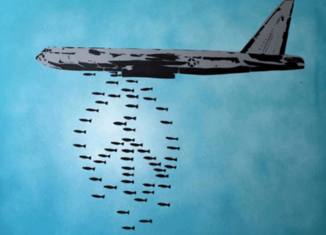 “We often think of peace as the absence of war, that if powerful countries would reduce their weapon arsenals, we could have peace. But if we look deeply into the weapons, we see our own minds- our own prejudices, fears and ignorance. Even if we transport all the bombs to the moon, the roots of war and the roots of bombs are still there, in our hearts and minds, and sooner or later we will make new bombs. To work for peace is to uproot war from ourselves and from the hearts of men and women. To prepare for war, is to plant millions of seeds of violence, anger, frustration, and fear that will be passed on for generations to come. ”   ~ Thích Nhất Hạnh