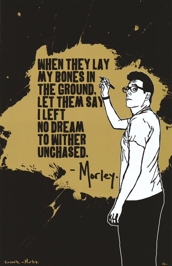 “Hold fast to dreams for if dreams die life is a broken-winged bird that cannot fly.