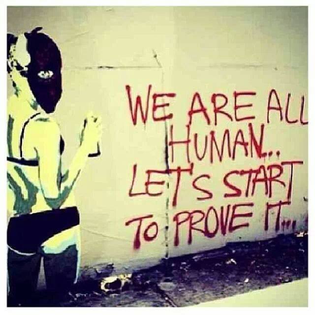 We are all human