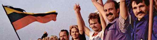 25 years ago on this date, the Baltic independence movement, called the Singing Revolution, reached a peak when the Latvian People’s Front joined with its counterparts in Estonia and Lithuania to form a 373-mile human chain (600km) connecting the three capitols, Tallinn, Riga and Vilnius with 2 million people united in a call for democracy and an end to Soviet control. The Singing Revolution lasted more than four years, with various protests and acts of defiance. Lithuania was the first of the three Baltic states to start the movement. In Estonia, on the Tallinn road, they sang national songs and hymns, which had been strictly forbidden during the years of Soviet occupation, while rock musicians played. In 1991, as Soviet tanks were rolling throughout the countryside in an attempt to quell the Singing Revolution, the Estonian Soviet Legislature together with the Congress of Estonia proclaimed the restoration of the independent State of Estonia and repudiated Soviet legislation. Estonians stood as human shields to protect radio and TV stations from the Soviet tanks. As a result of the revolution, Estonia won its independence without any bloodshed. Additionally, when the USSR invaded the already independent state of Lithuania, thousands of people stood against the tanks and machine guns without fighting, but singing, emphasizing the idea that peaceful action can lead to victory. 25 years ago on this date, the Baltic independence movement, called the Singing Revolution, reached a peak when the Latvian People’s Front joined with its counterparts in Estonia and Lithuania to form a 373-mile human chain (600km) connecting the three capitols, Tallinn, Riga and Vilnius with 2 million people united in a call for democracy and an end to Soviet control. The Singing Revolution lasted more than four years, with various protests and acts of defiance. Lithuania was the first of the three Baltic states to start the movement. In Estonia, on the Tallinn road, they sang national songs and hymns, which had been strictly forbidden during the years of Soviet occupation, while rock musicians played. In 1991, as Soviet tanks were rolling throughout the countryside in an attempt to quell the Singing Revolution, the Estonian Soviet Legislature together with the Congress of Estonia proclaimed the restoration of the independent State of Estonia and repudiated Soviet legislation. Estonians stood as human shields to protect radio and TV stations from the Soviet tanks. As a result of the revolution, Estonia won its independence without any bloodshed. Additionally, when the USSR invaded the already independent state of Lithuania, thousands of people stood against the tanks and machine guns without fighting, but singing, emphasizing the idea that peaceful action can lead to victory.