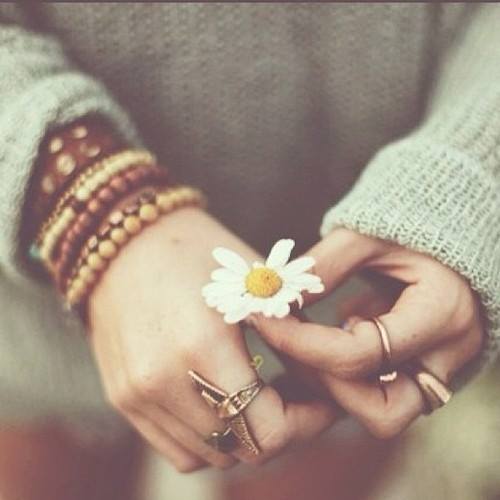 flower hand