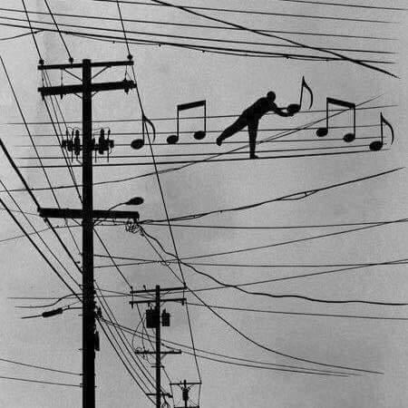 Music power lines