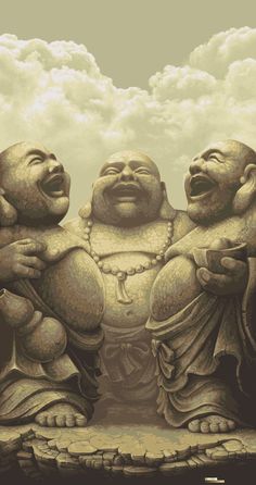 Laughing Buddhas