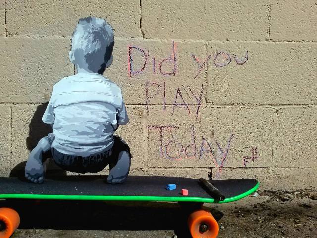 Free humanity street art