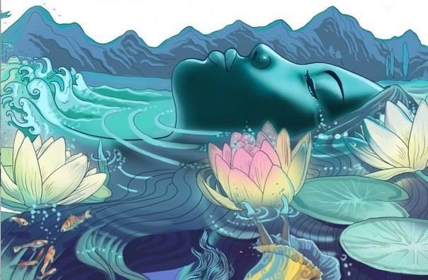 “Just like the lotus, we too have the ability to rise from the mud ...