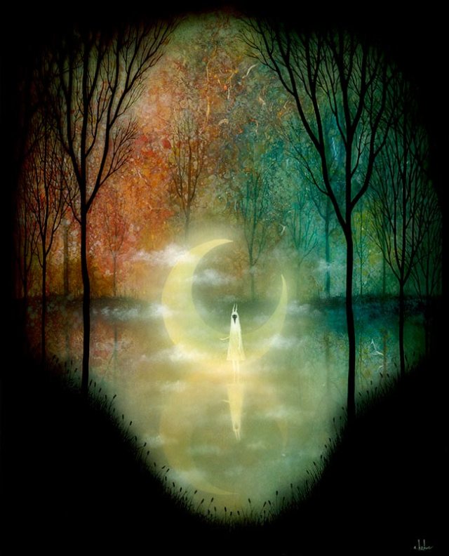 New Moon by Andy Kehoe