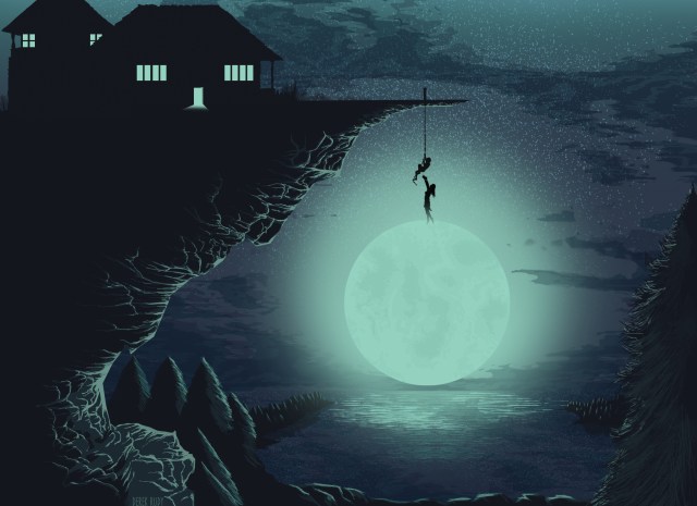 Moon Art by Derek Rudy