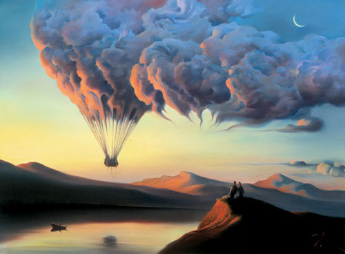 New Moon by Vladimir Kush