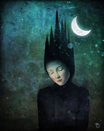 New Moon art by Christian Schloe
